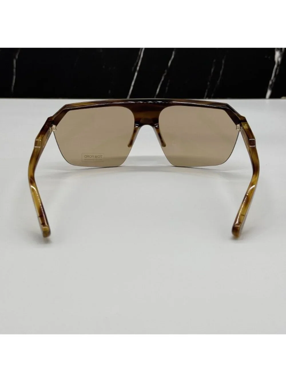 NEW TOM FORD RAZOR TF797 55E HAVANA/BROWN UNISEX SHIELD SUNGLASSES FT0797